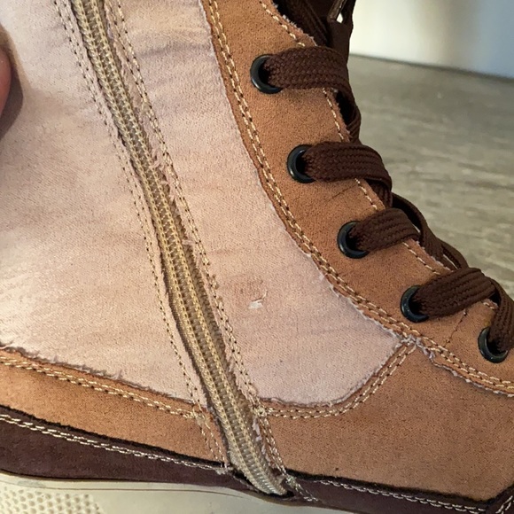 Bamboo side zip ankle booties - Picture 6 of 6